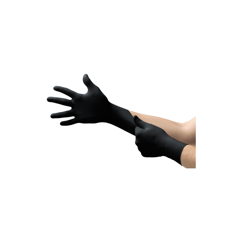 Microflex 93-732 nitrile noir M (x100)