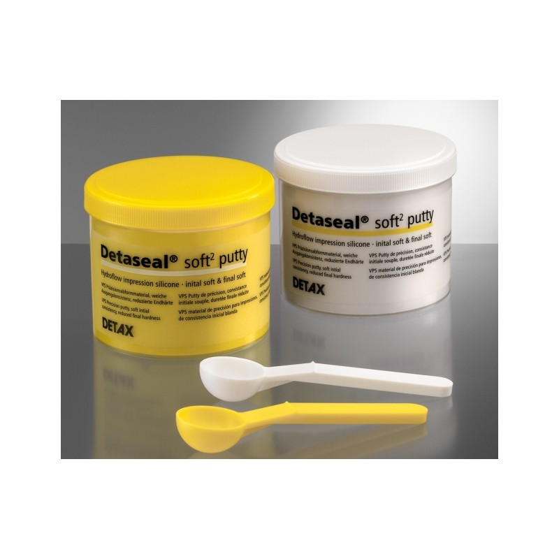 DETASEAL HYDROFLOW SOFT² PUTTY : 2x500ml +2 cuill.