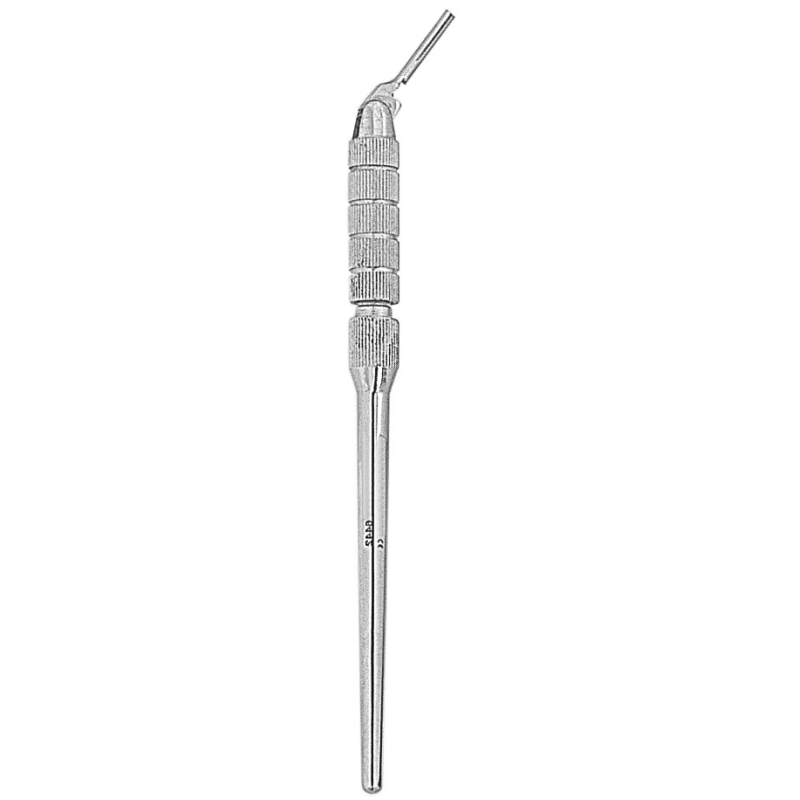 Bistouri manche rond orientable