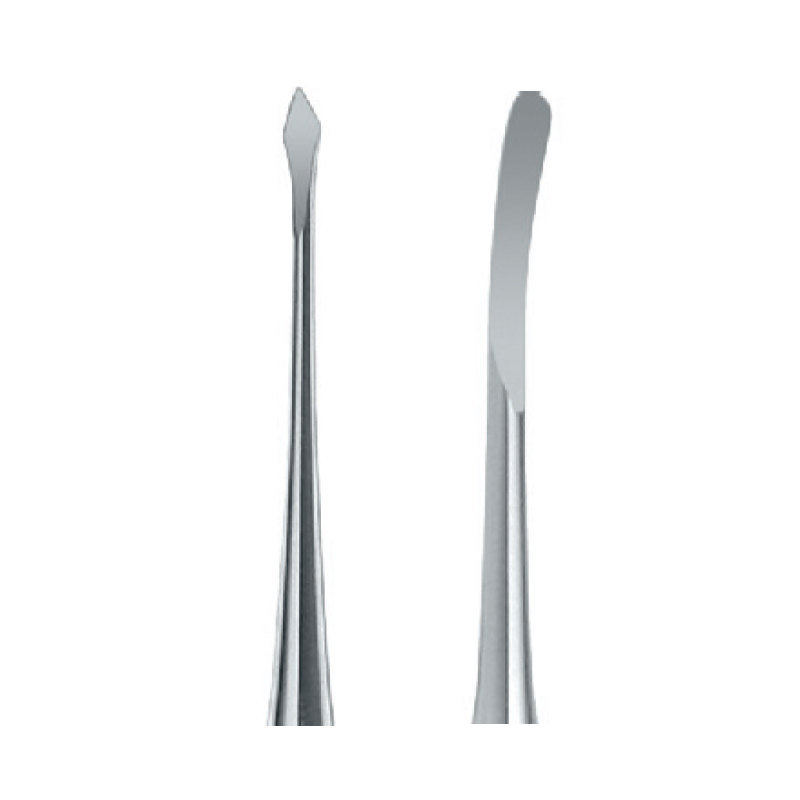 Elevateur Buser Perioste Rond 2,8mm-Lancette 2,4mm